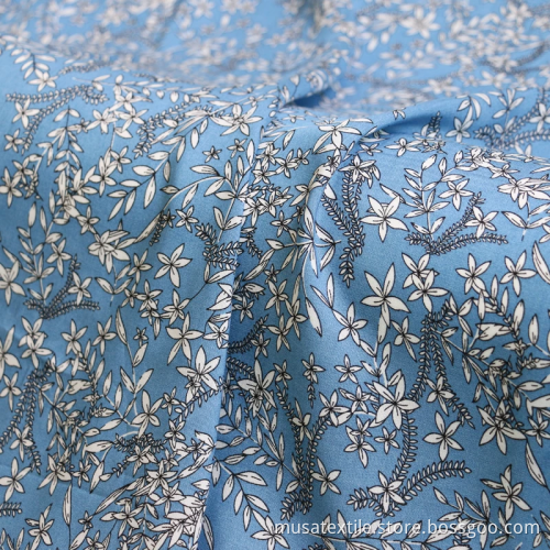 Tissu de rayonne à imprimé floral tissu viscose doux